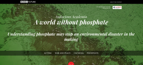 A world without phosphate