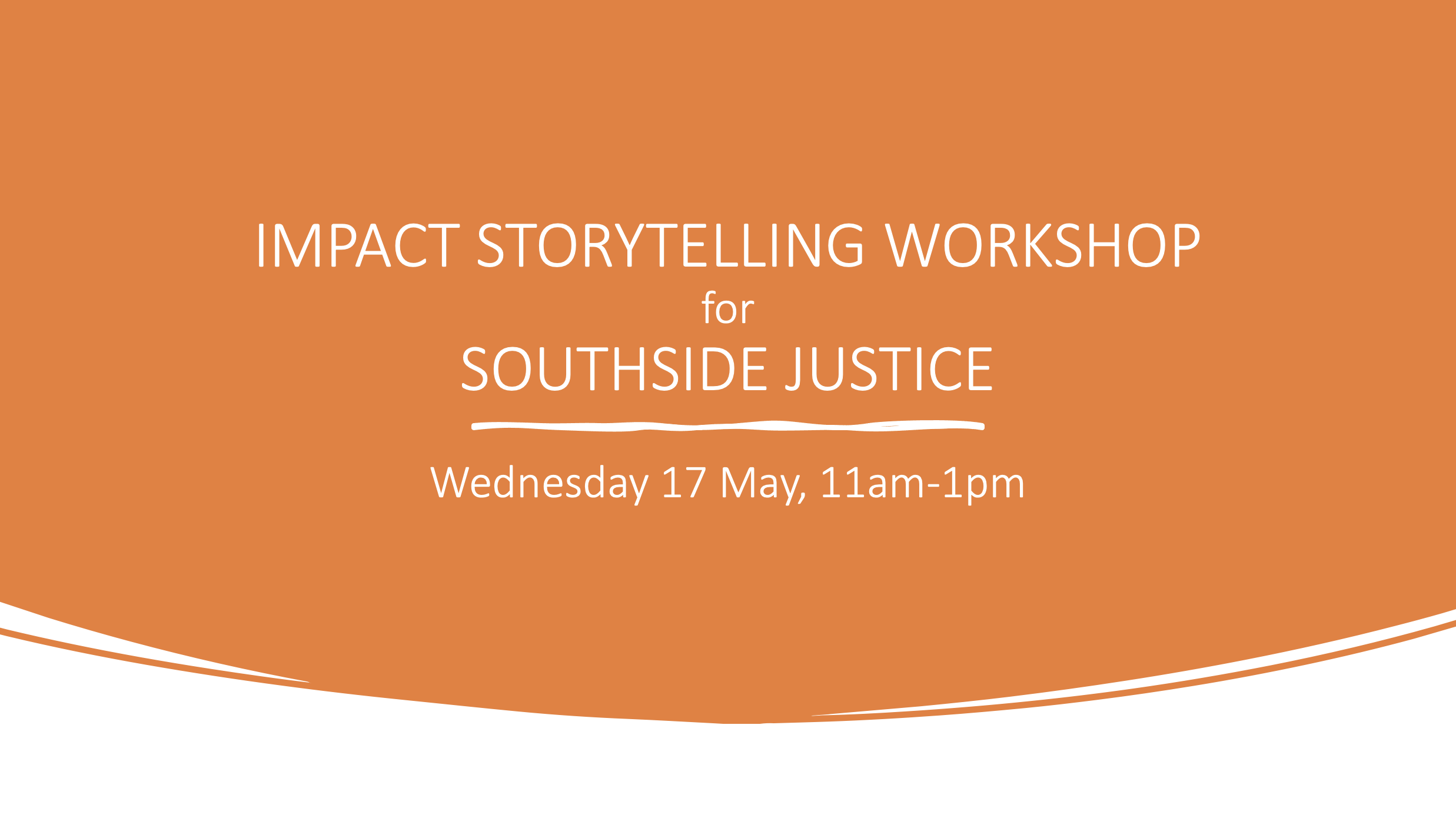 Impact Storytelling workshop